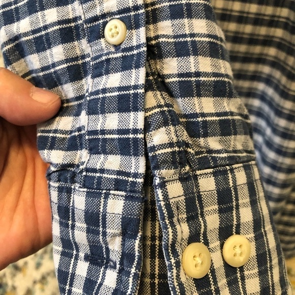 Eddie Bauer 100% cotton MENS BUTTON UP LONG SLEEVE - Picture 7 of 8